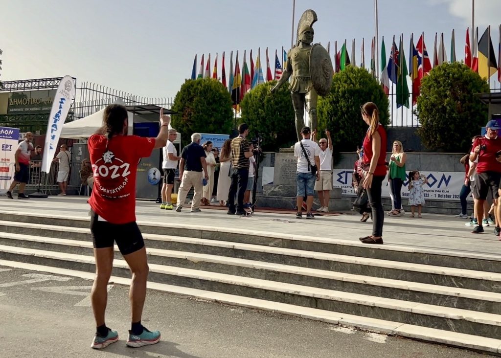 Spartathlon 2022 Finish